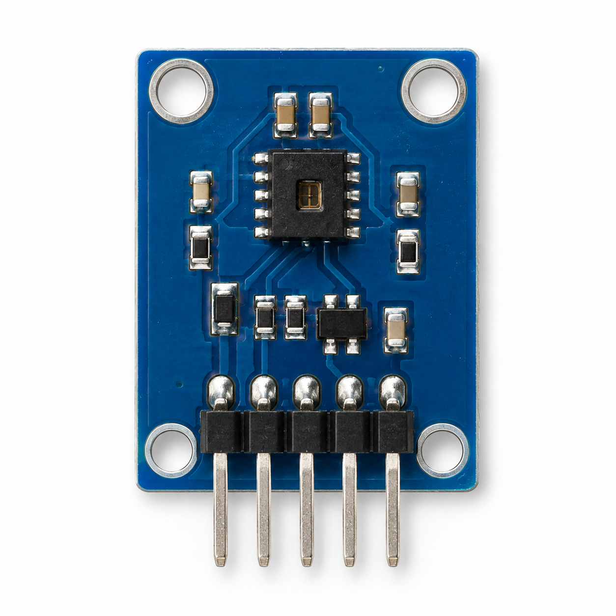 BH1750 digital ambient light sensor module, representative top view