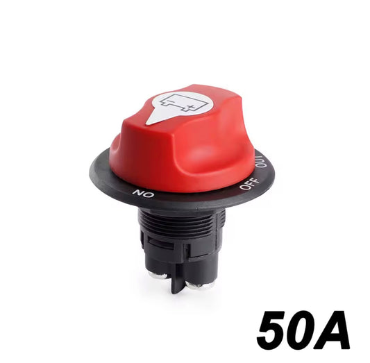 Battery switch button wide range voltage