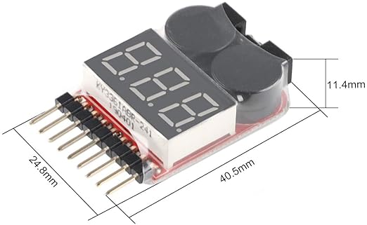 Lipo battery Alarm Buzzer