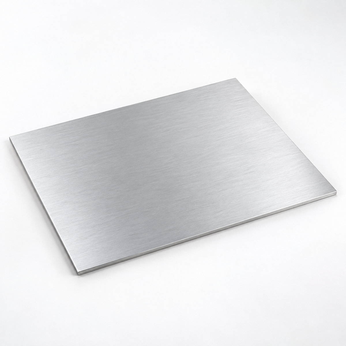 Plain 6061 aluminium contact plate, 650 by 520 by 3 millimetres