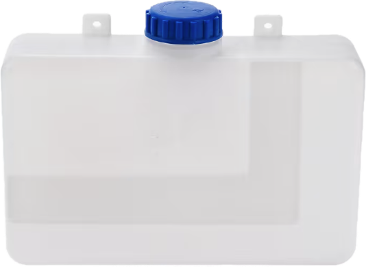 6L plastic water tank with blue cap