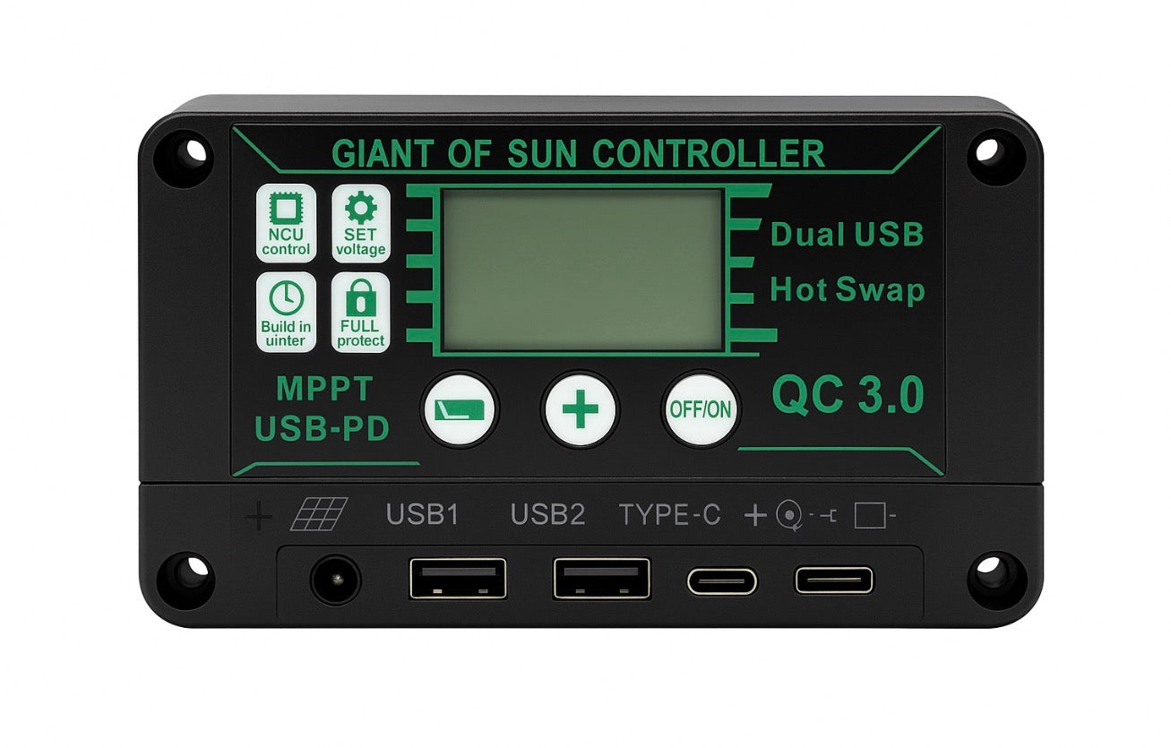 Type C support Mini Charge Controller