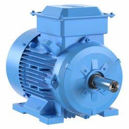 ABB IE2, 4 kW, 5.5 HP, 400 V, 4 Pole/1500 rpm, Foot Mounted, 3 Phase, TEFC Cast Iron Induction Motor