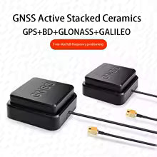 GNSS GPS Active Antenna — Magnetic Base, SMA Connector, 6-12db
