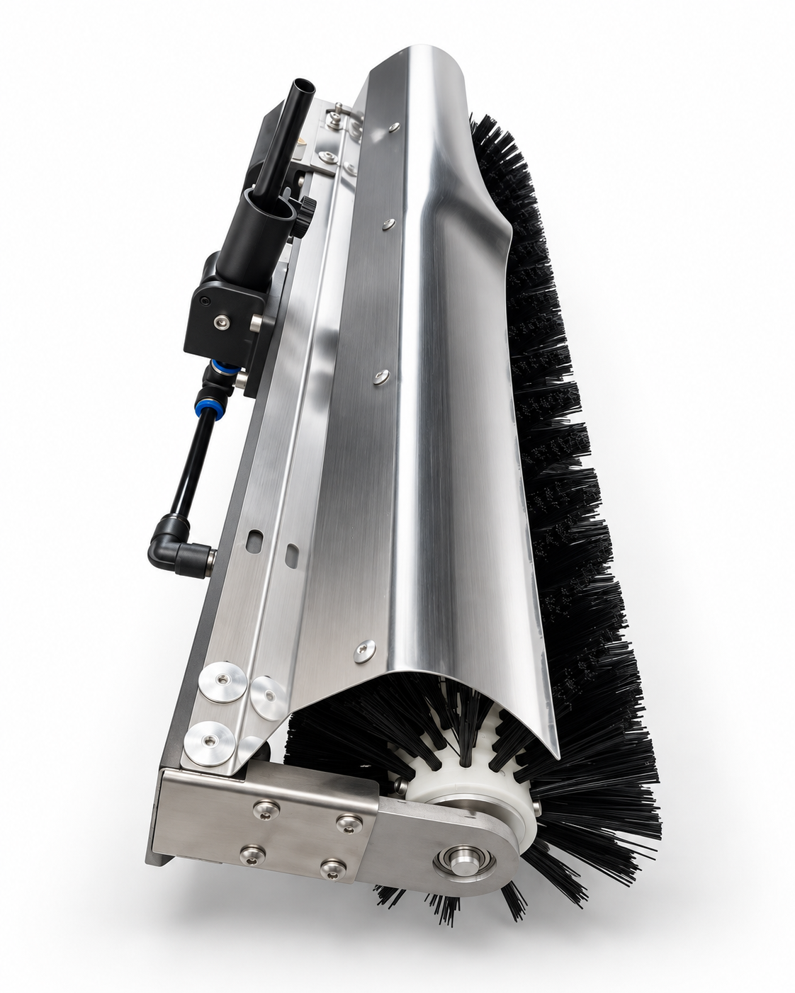 60 cm brushless motor industrial brush with metal frame and bearings