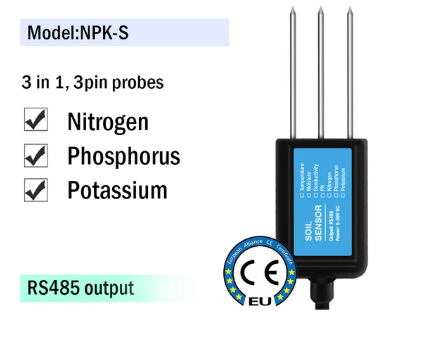 NPK soil constituents sensor