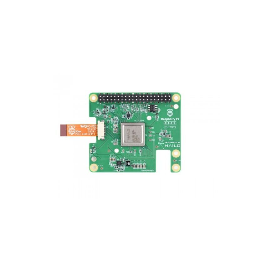 Raspberry Pi 5 8GB Ram with AI Hat+ 26T shield