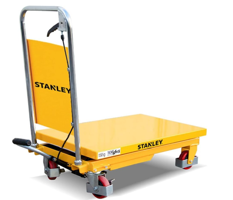 STANLEY X150 hydraulic table lifter lowered