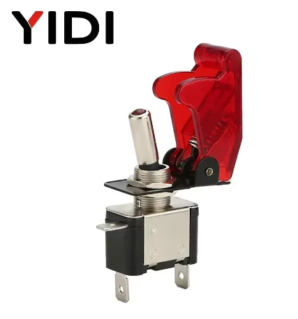 12V LED Toggle Switch Light Illuminated 3pin ON Off 20A – Pearl store