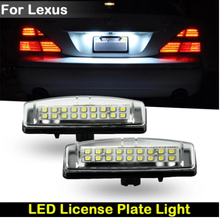 Plate LED for  Lexus IS 200/300 LS 430 GS 300/400/430 ES 300/330 RX 300/330/350