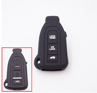 2 Pcs Silicone-Colored External cover for Lexus Ls 430 key